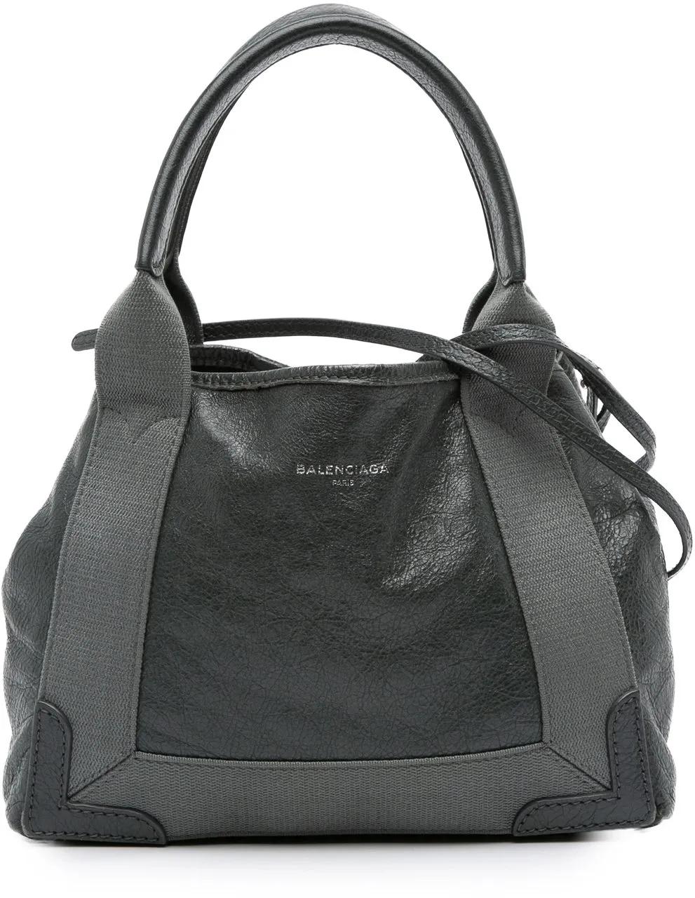 Balenciaga Hobo Bags - Leather Navy Cabas Satchel XS - Gr. unisize - in Schwarz - für Damen