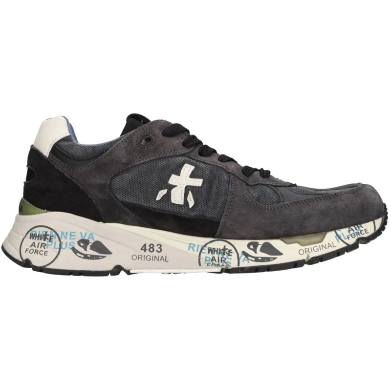Premiata Low-Top-Sneaker Sneakers Blumarrone blau