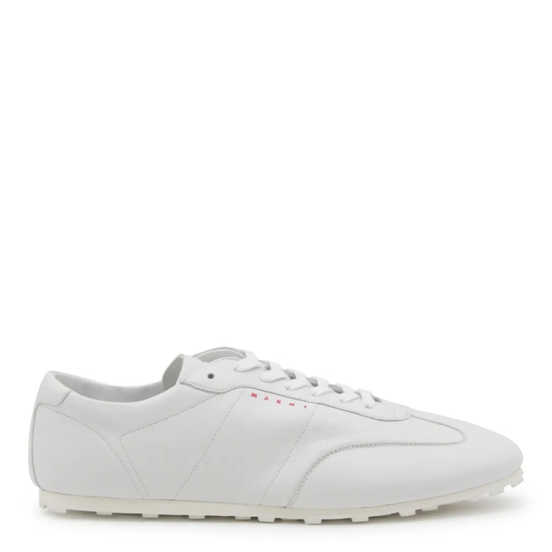 Marni Lage-top sneaker White Leather Softy Soccer Sneakers White