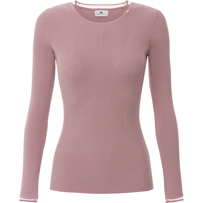 Elisabetta Franchi  Sweaters Sunrise orange