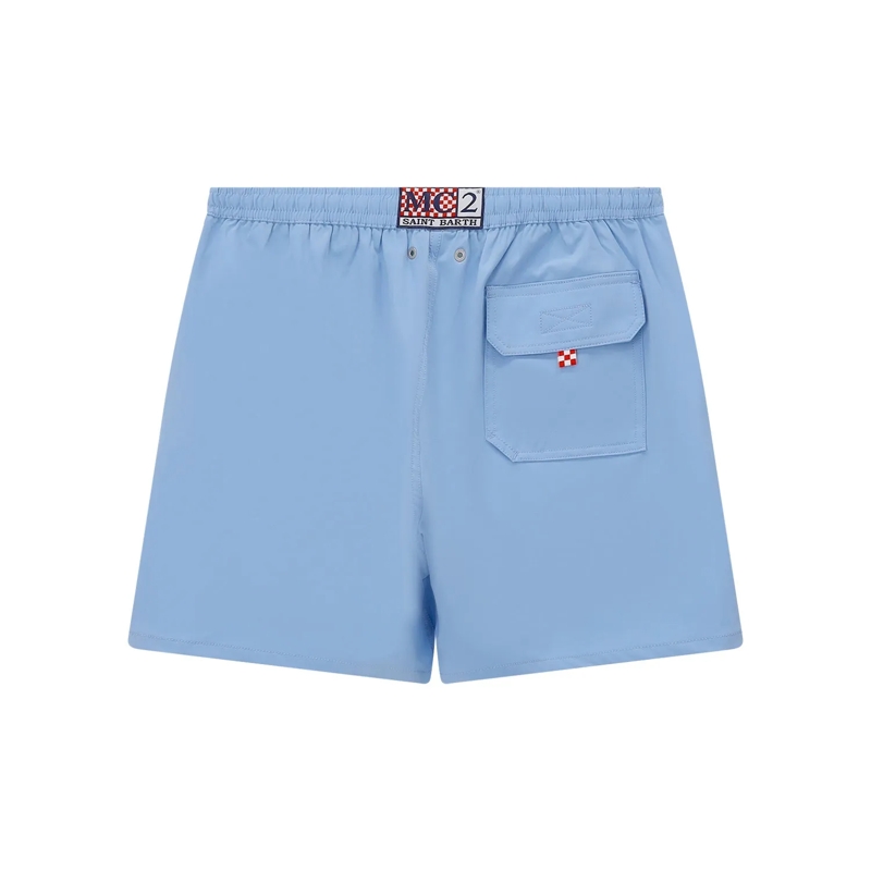 Mc2 Saint Barth  Badehose mit Logo blau(Image 2)