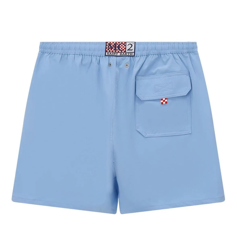 Mc2 Saint Barth  Badehose mit Logo blau(Image 2)