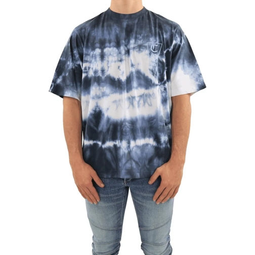 Marcelo Burlon  Com Logo Tie-dye Oversize T-shirt mehrfarbig