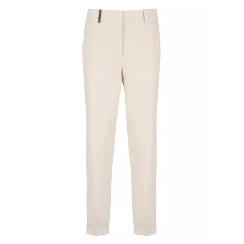 Peserico Cotton Pants Neutrals 