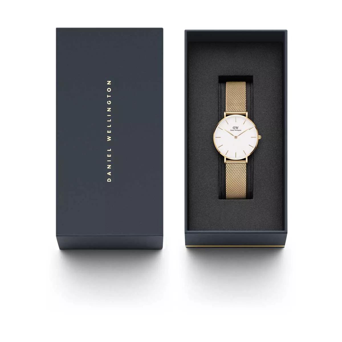 Daniel Wellington Petite 32mm Watch Evergold White Quartz Watch