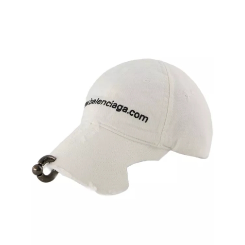 Balenciaga  Piercing Hat - Cotton - White White