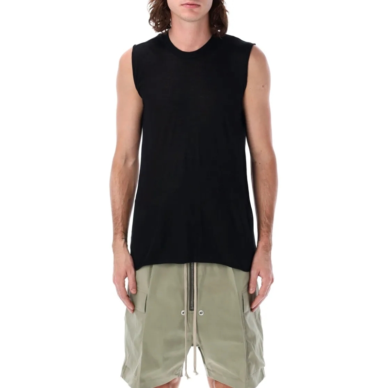 Rick Owens T-shirt Basic Sl T-Shirt Black