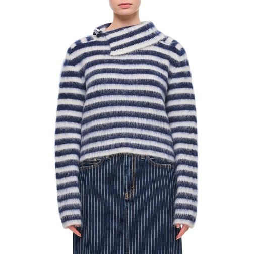 Jacquemus Pullover Le Pull Marina Mohair Pullover Blue