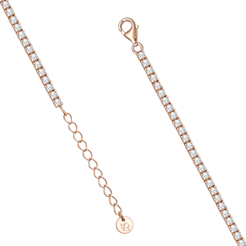 Glanzstücke München Armband Sterling Silber Armband Zirkonia rosegold(Image 3)