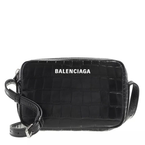 Balenciaga Small Everyday Camera Bag Black/White Camera Bag