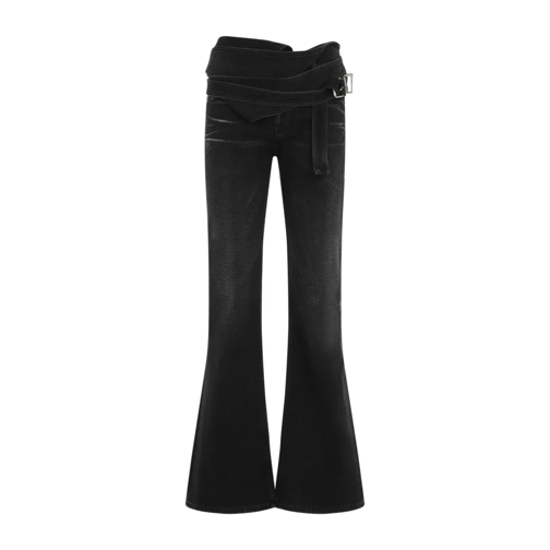 Paris Best Jeans Wrap Belt Jeans Black