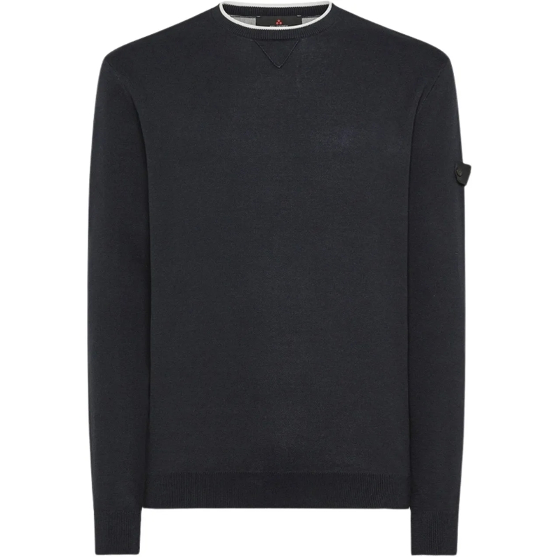 Peuterey Sweat-shirt Knit cotton sweater blau