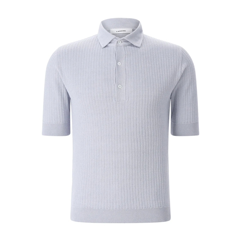 Lardini Polohemd Poloshirt aus Leinenmix beige(Image 5)