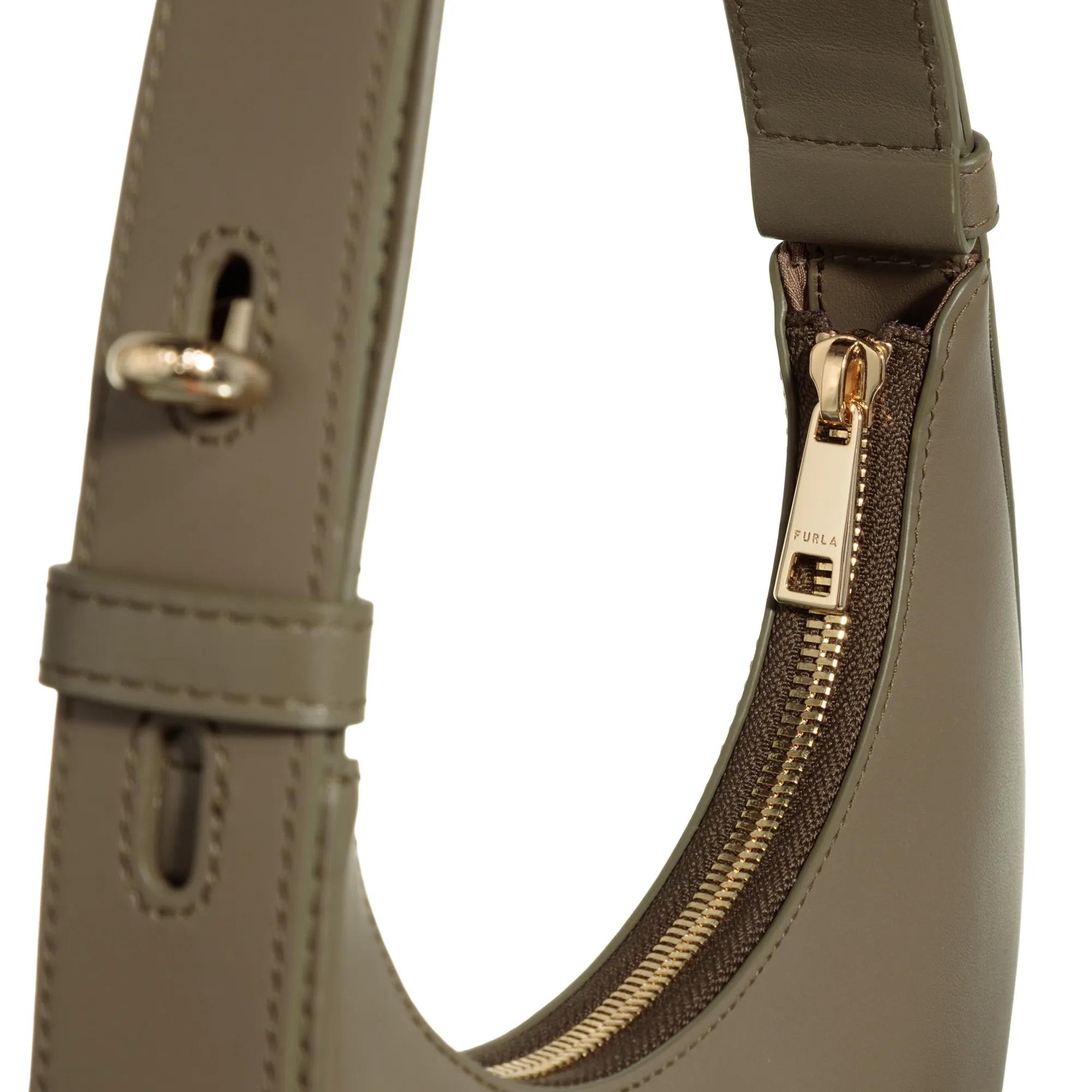 Furla Crossbody bags Delizia Mini Shoulder Bag in groen