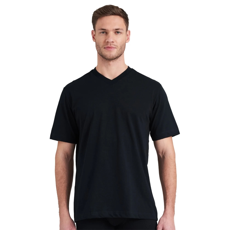 SCHIESSER  American T-Shirt 2er Pack schwarz(Image 2)