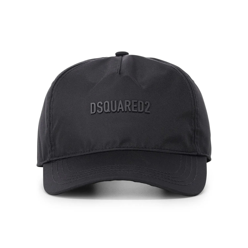 Dsquared2 Hoed Cap mit Logo Schwarz