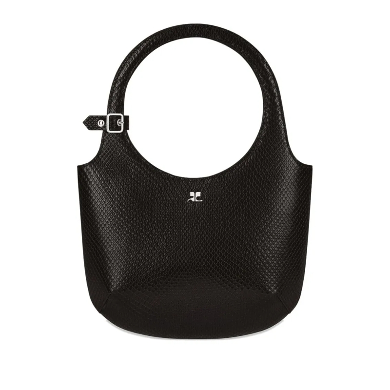 Courrèges Tote Holy Viper Bag Black