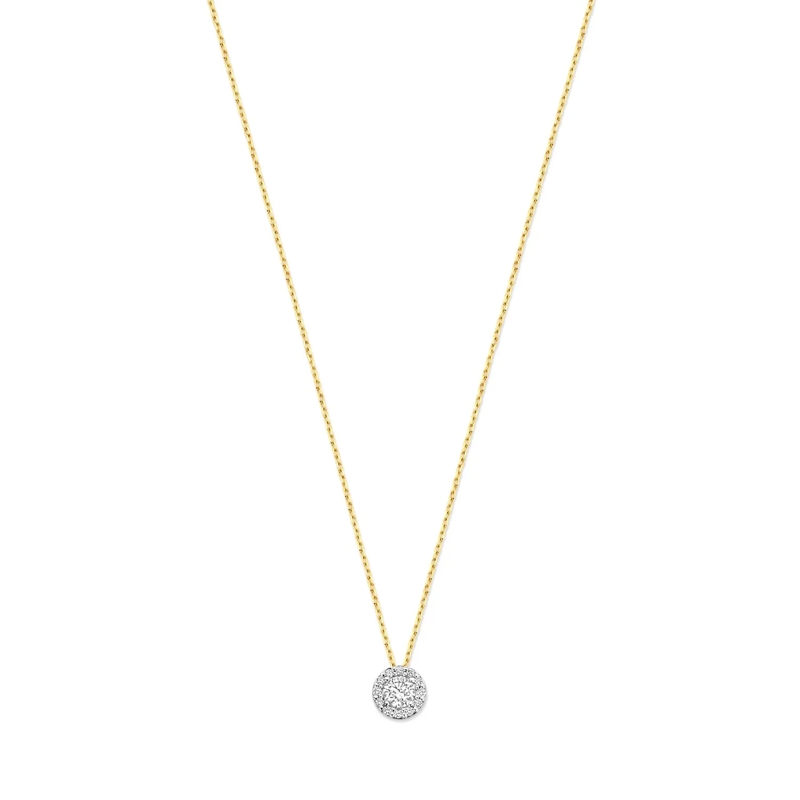 Isabel Bernard Collier court De la Paix Viviane 585 Gold Kette Gold