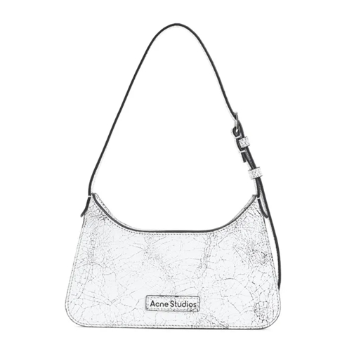 Acne Studios White Leather Bag White Schoudertas