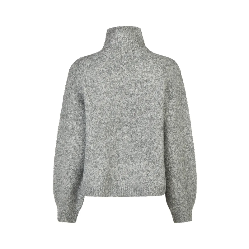 Marc Aurel Pullover Pullover mit Knopfdetail grau(Image 5)