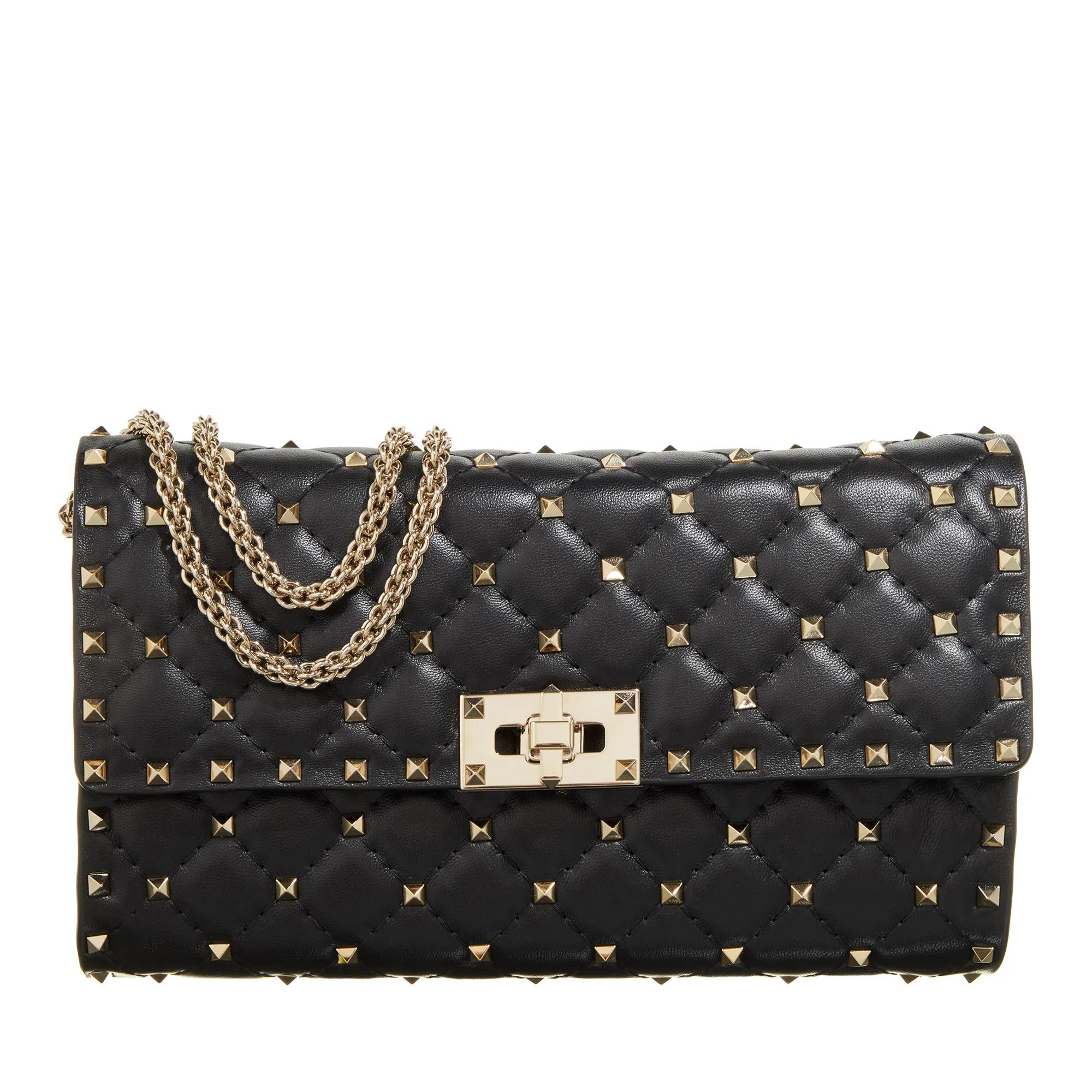 Valentino Garavani Crossbody Bags - Rockstud Spike Shoulder Bag - Gr. unisize - in Schwarz - für Damen