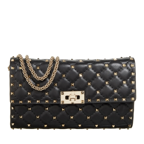 Valentino Garavani Rockstud Spike Shoulder Bag Nero Cross body-väskor