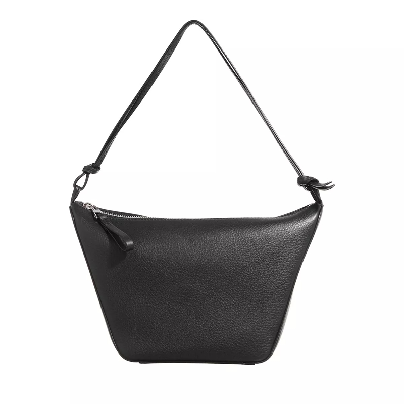 Loewe Hobo Bag Mini Hammock Hobo bag in classic calfskin Black