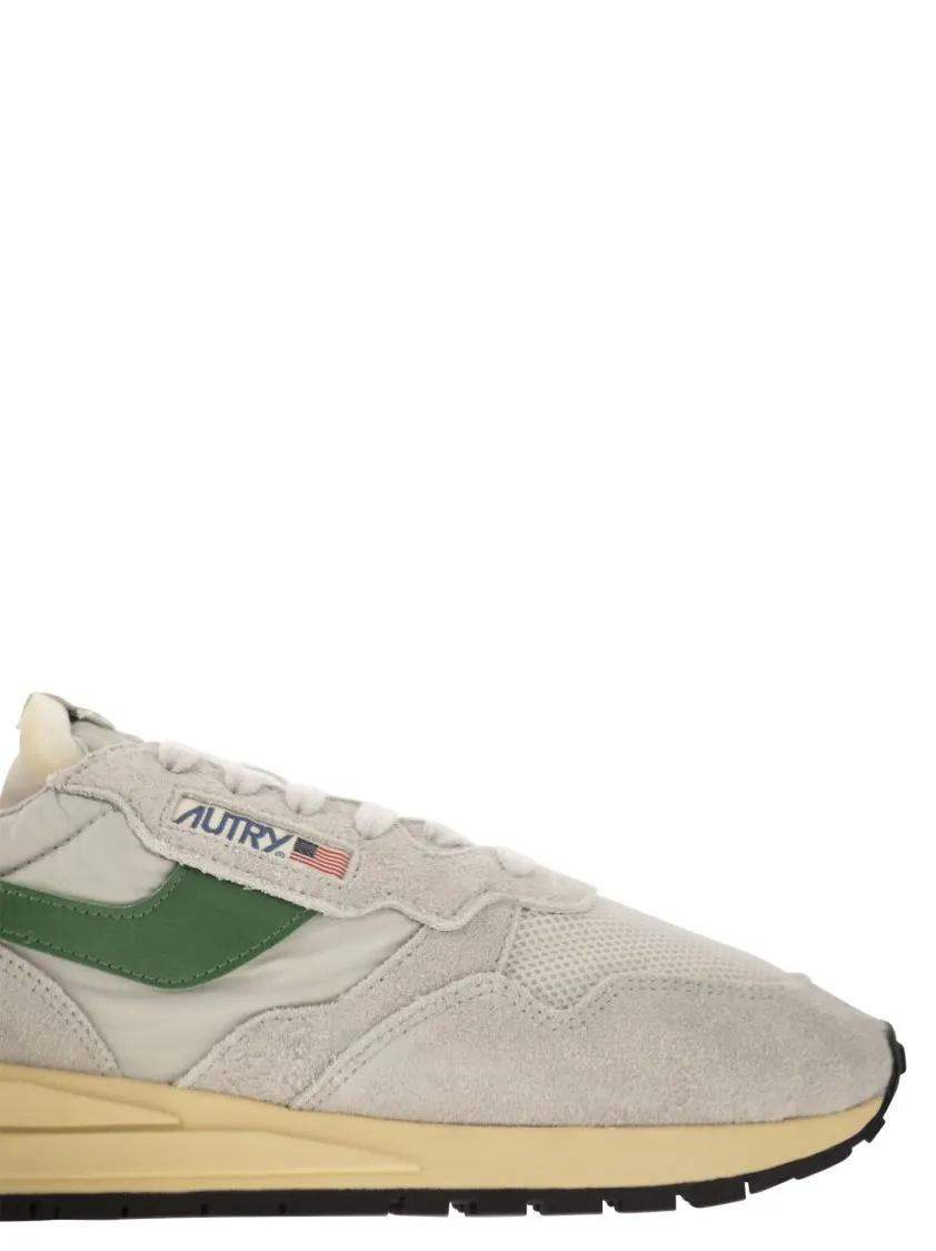 Thumbnail - Autry Low-Top Sneaker - Reelwind - Suede And Technical Textile Trainer - Gr. 41 (EU) - in Grau - für Damen