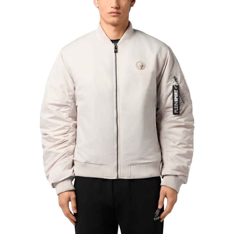 Plein Sport Daunenjacke Bomber Icon beige(Image 3)