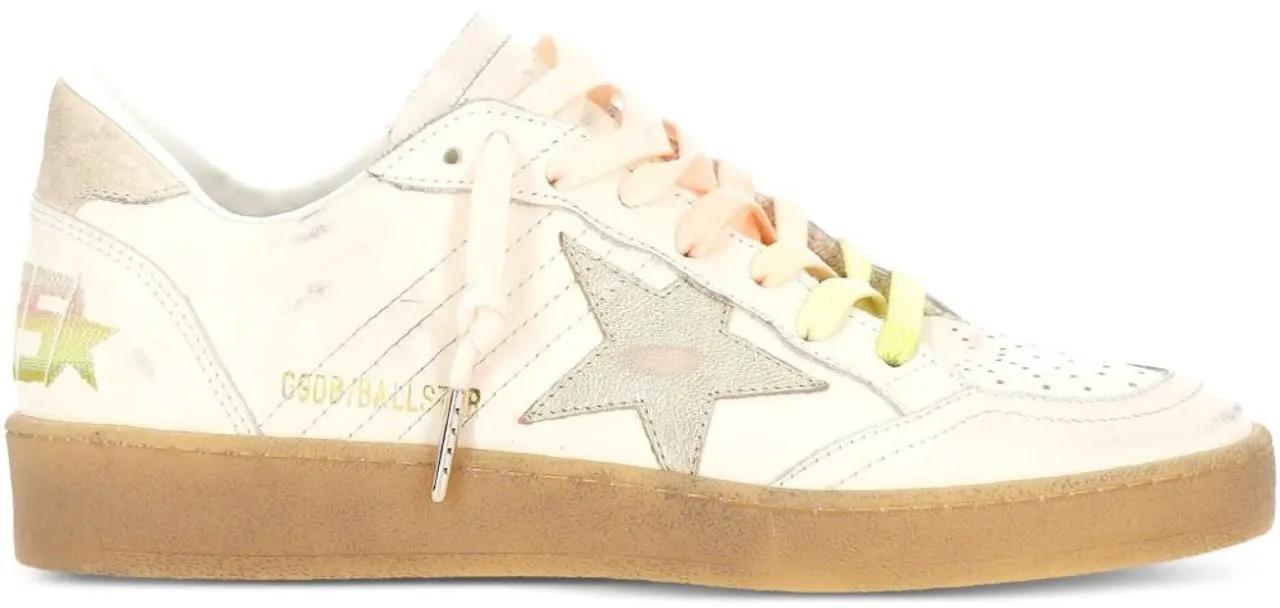 Golden Goose Low-Top Sneaker - Sneakers Whiteplatinumbeige - Gr. 38 (EU) - in Weiß - für Damen
