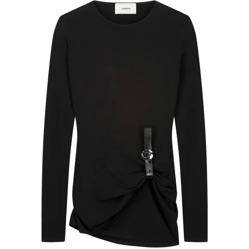 Coperni T-Shirt Top Black schwarz