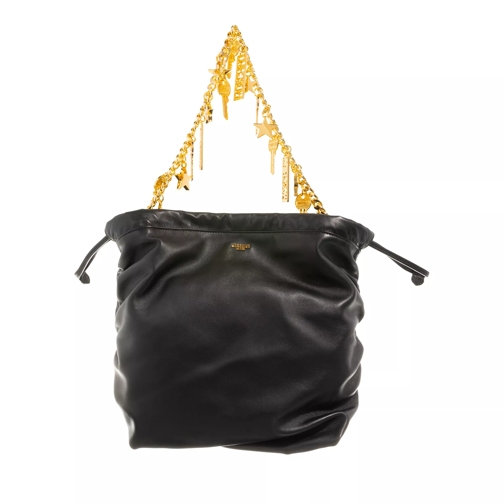 Moschino Shoulder Bag Fantasy Print Black Shoulder Bag