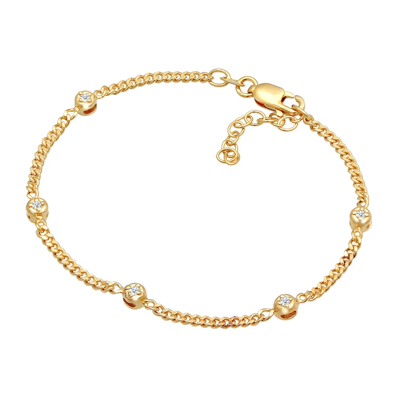 Elli Armband Bracelet Ladies Elegant Classic Adjustable with DI Silver (Image 2)
