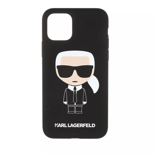Karl Lagerfeld Ikonik Case 11p Black Étui pour téléphone portable