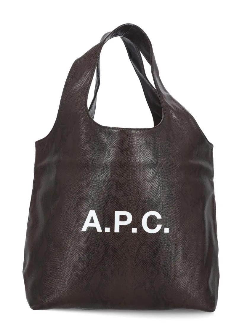 A.P.C. Tote - Ninon Shopping Bag - Gr. unisize - in Braun - für Damen