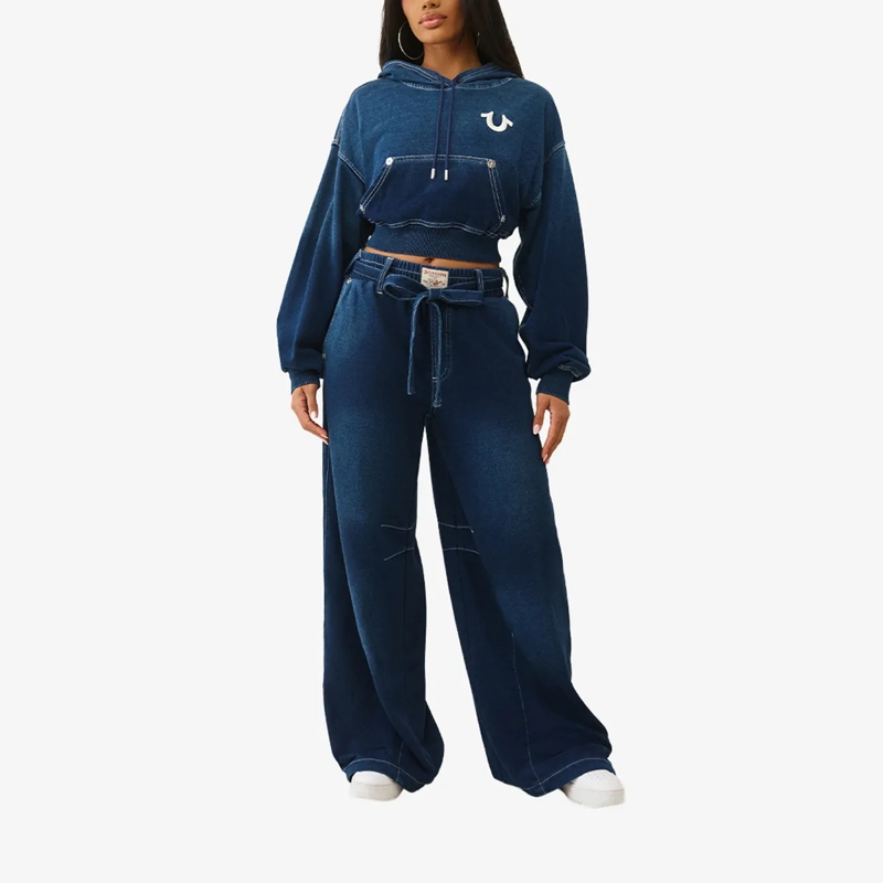 True Religion  Hoodie blau(Image 2)