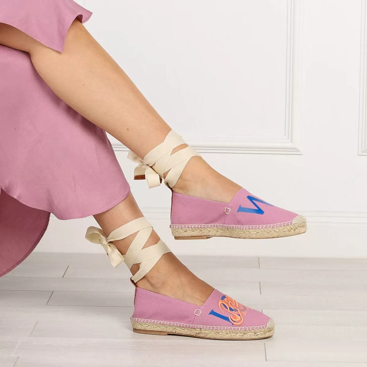 Loewe Espadrilles Pink Light Blue Espadrille