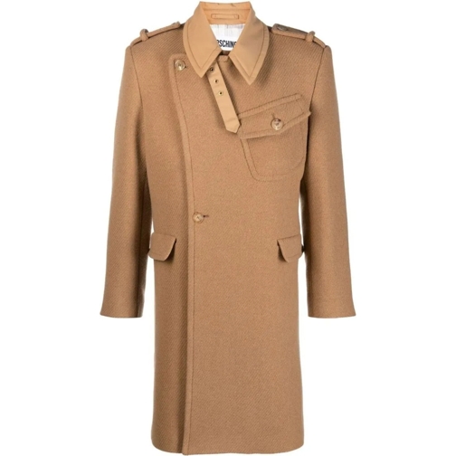 Moschino  Coats Beige beige