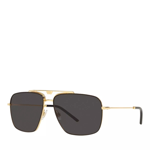 Dolce&Gabbana 0DG2264 GOLD/BLACK MATTE Sonnenbrille