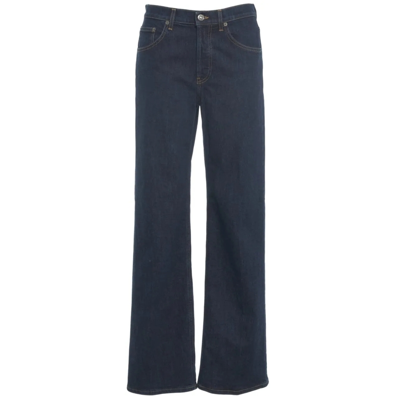 Dondup Jeans à jambe droite Wide leg jeans 'Jacklyn' blau