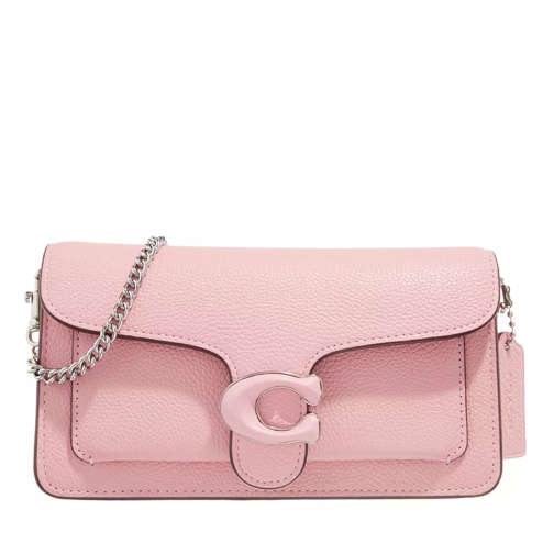 Coach Polished Pebble Tabby Chain Clutch Flower Pink Clutch
