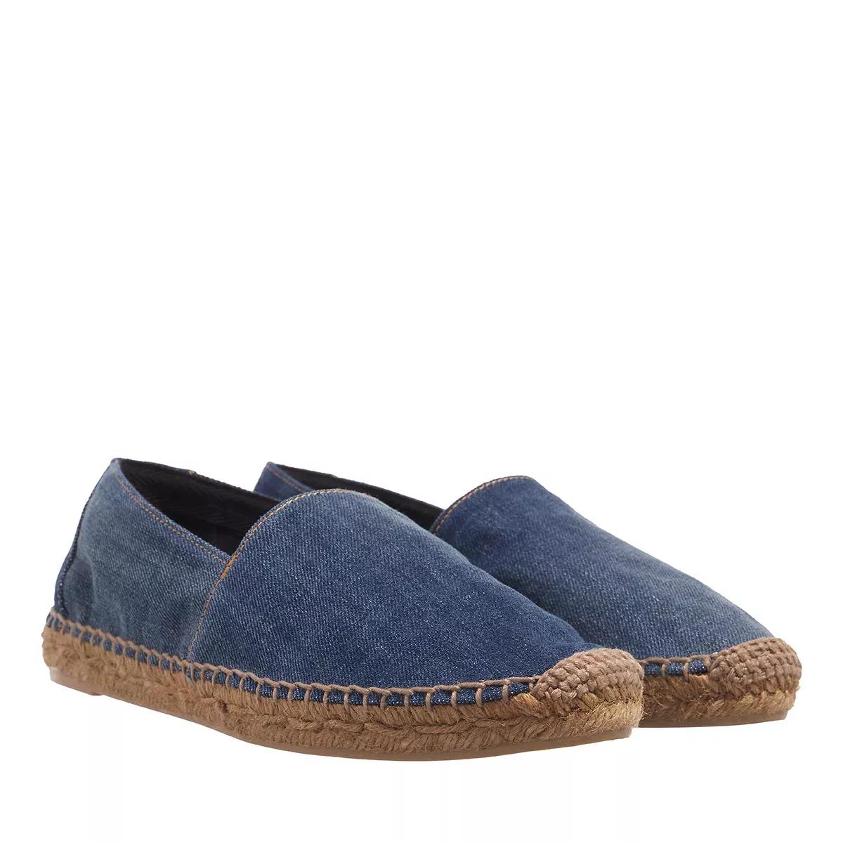 Saint Laurent Slipper & Pantoletten - YSL Embroidered Espadrilles - Gr. 37 (EU) - in Blau - für Damen