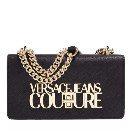 Versace Jeans Couture Range L - Logo Lock Black Crossbody Bag