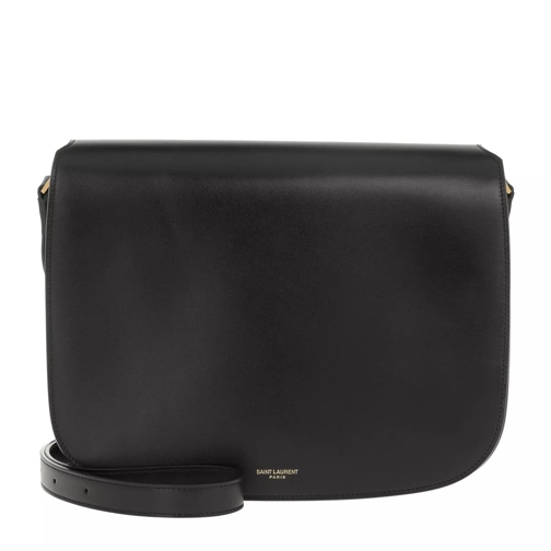 Saint Laurent Chiara Shoulder Bag Leather Black Crossbody Bag