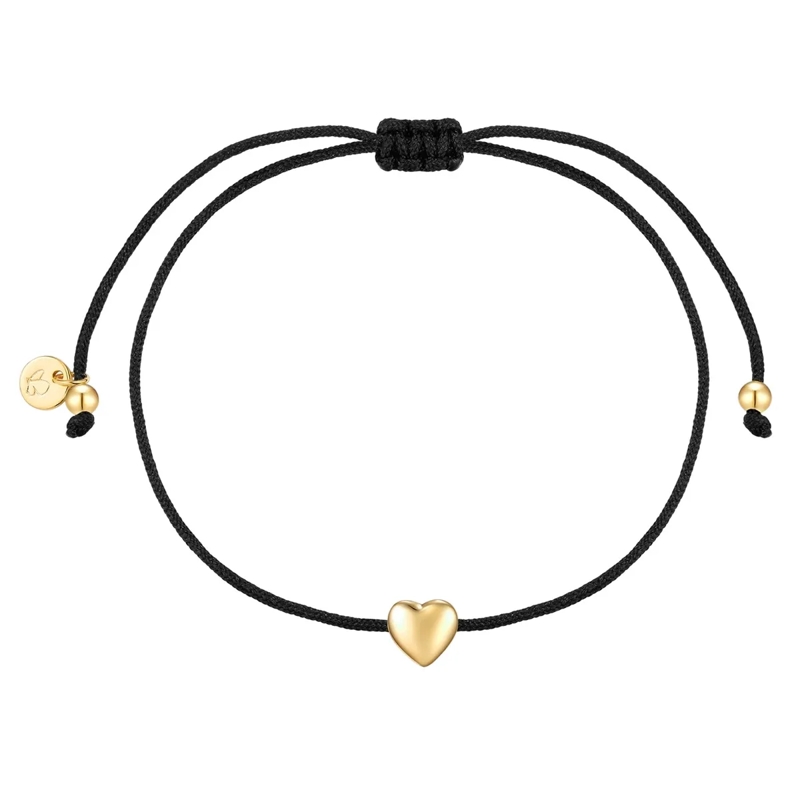 Glanzstücke München Armband Sterling Silber Armband Herz gold