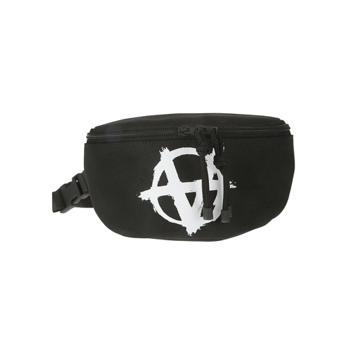 Vetements Crossbody Bag Belt Bag With Print Black