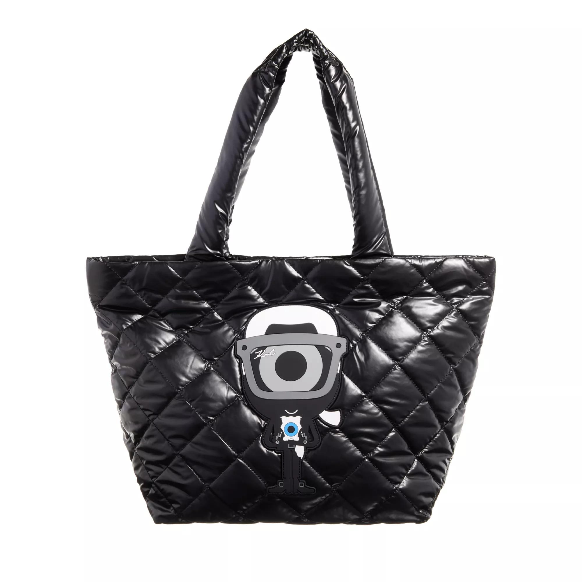 Karl Lagerfeld Shopper - K/Ikonik 2.0 Choup Aop Shopper - Gr. unisize - in Schwarz - für Damen