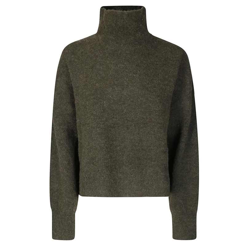 Samsøe Samsøe Trui met col Nola Sweater Grey