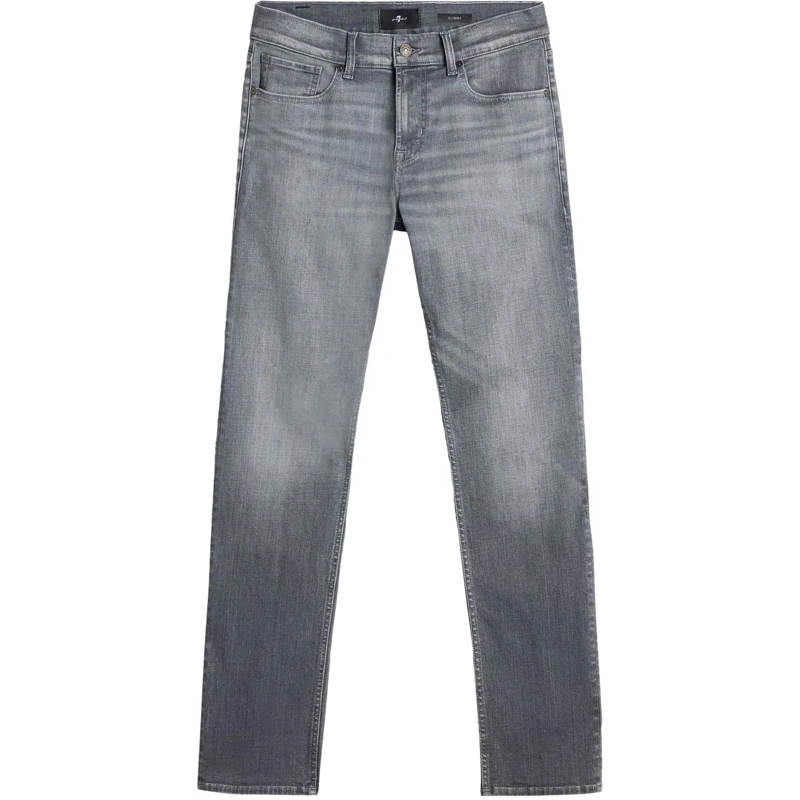Seven for all Mankind Slim-Fit-Jeans Heren Slimmy Hasting Grijs grau