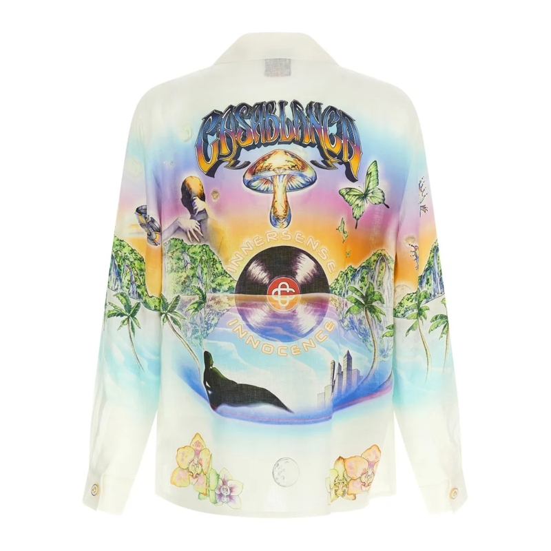 Casablanca Overhemd 'Innocence' Shirt White(Image 2)